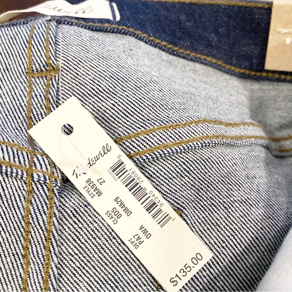 NWT Madewell 9" Mid-Rise Skinny Jeans in Orland Wash T0305, T0306, T0307 - Picture 5 of 11